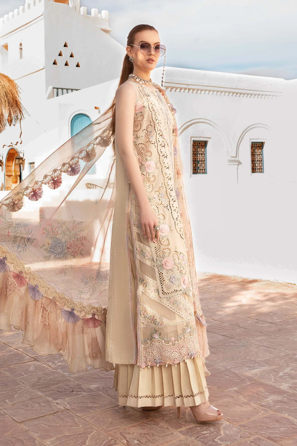 Maria B Luxury Lawn D-2406-B